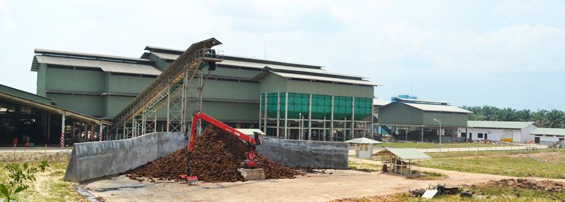 palm oil processing plant for commercial uses