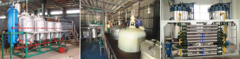 equipment to process refined palm kernel oil