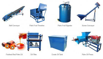 10-20 ton/d Small Palm Oil Mill Plant