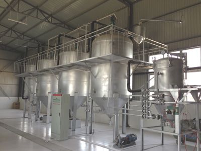 small scale palm kernel oil refining line