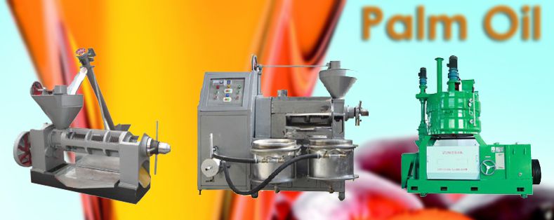 small and large palm oil screw press