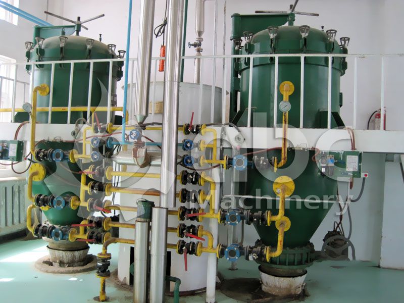 vacuum leaf filter used in industrial palm oil refining plant