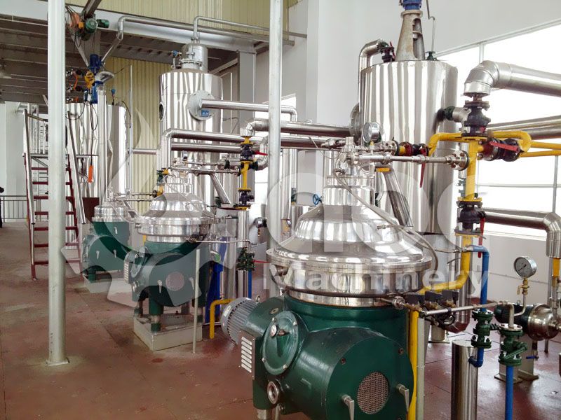 starting large scale palm oil refining plant
