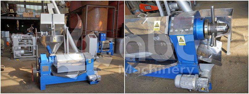 palm kernel oil press expeller machine with factory price for sales