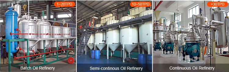 palm kernel oil refinery plant types