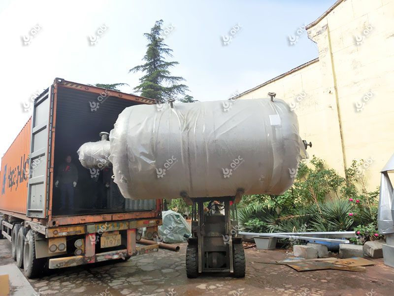 factory price palm oil extraction machine shipment