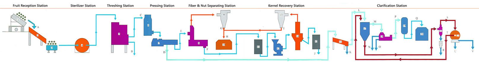 Palm Oil Manufacturing Process