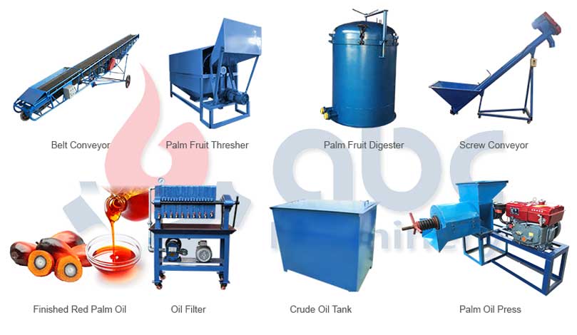 palm oil processing machine for sale