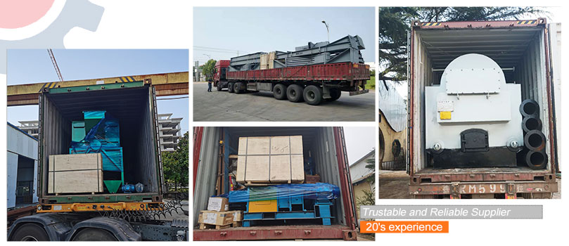 palm oil milling equipment delivering site from ABC Machinery
