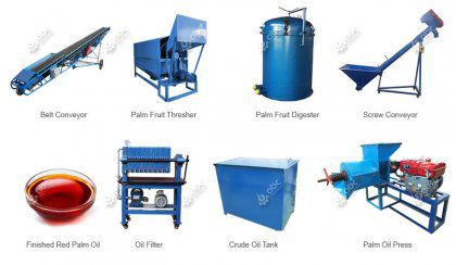 Screw Type Palm Oil Pressing Machine Process Feature