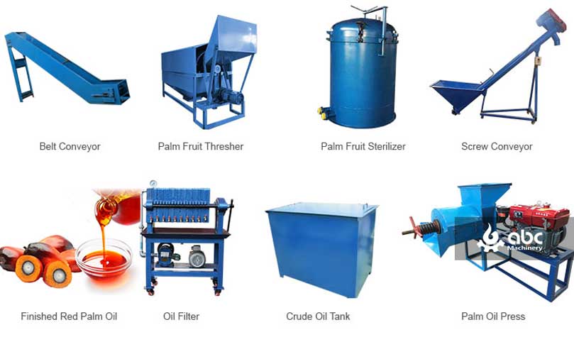 cheap red crude palm oil mill machine equipment best price