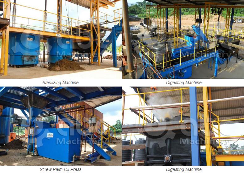 2 ton per hour small palm oil pressing plant in Nigeria