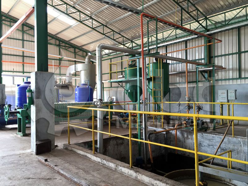 small palm oil purification plant for 5 TPH Factory